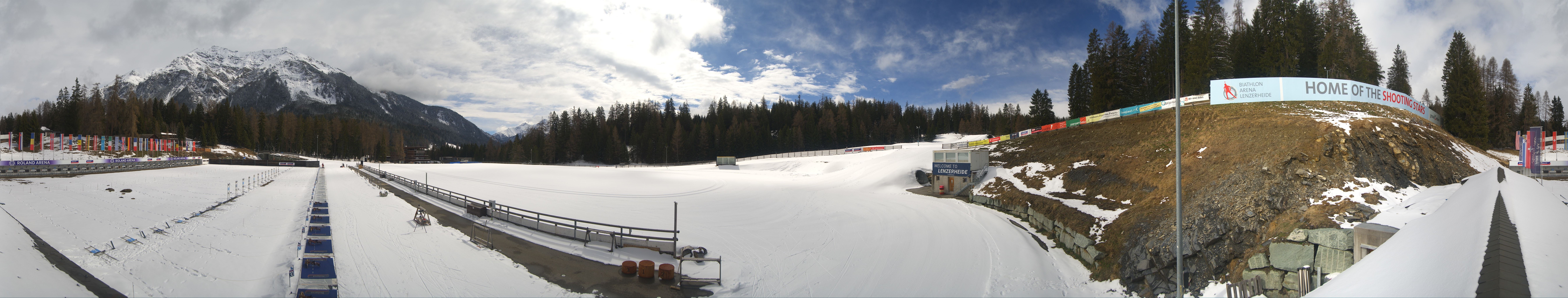 Archiv Foto Webcam Lenzerheide Biathlon Arena