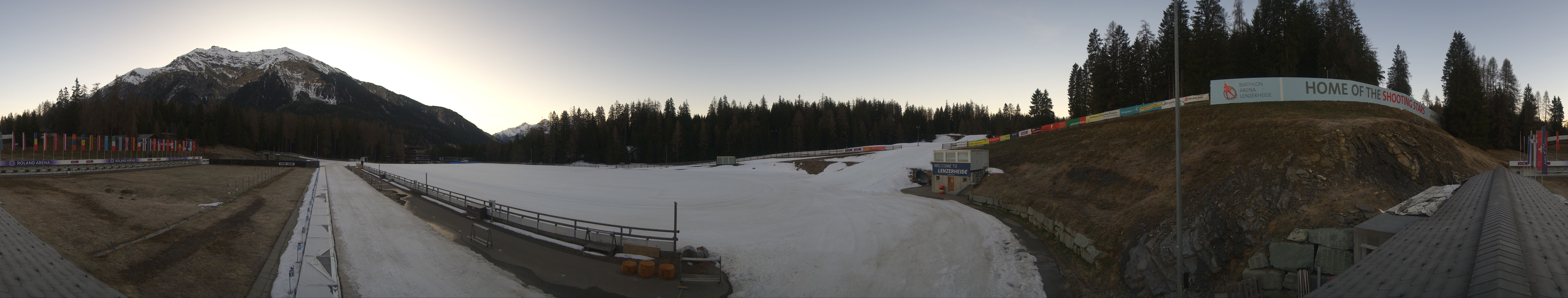 Archiv Foto Webcam Lenzerheide Biathlon Arena