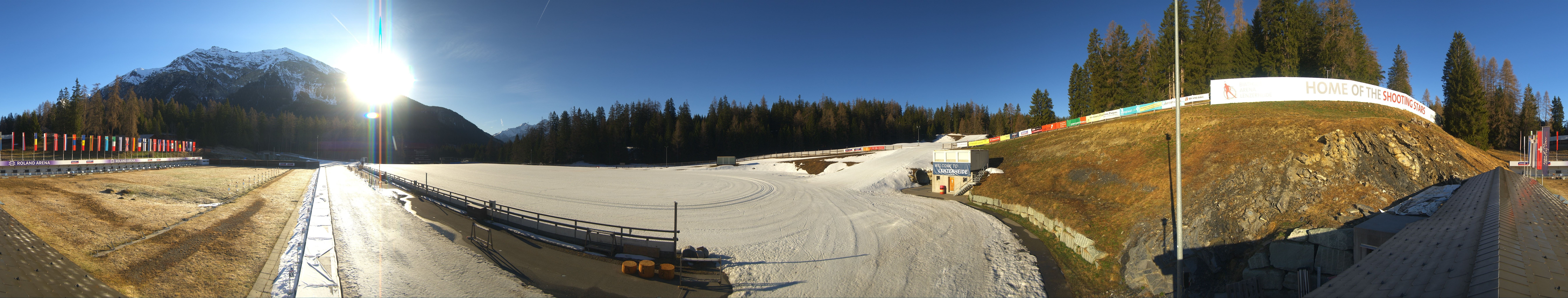 Archiv Foto Webcam Lenzerheide Biathlon Arena