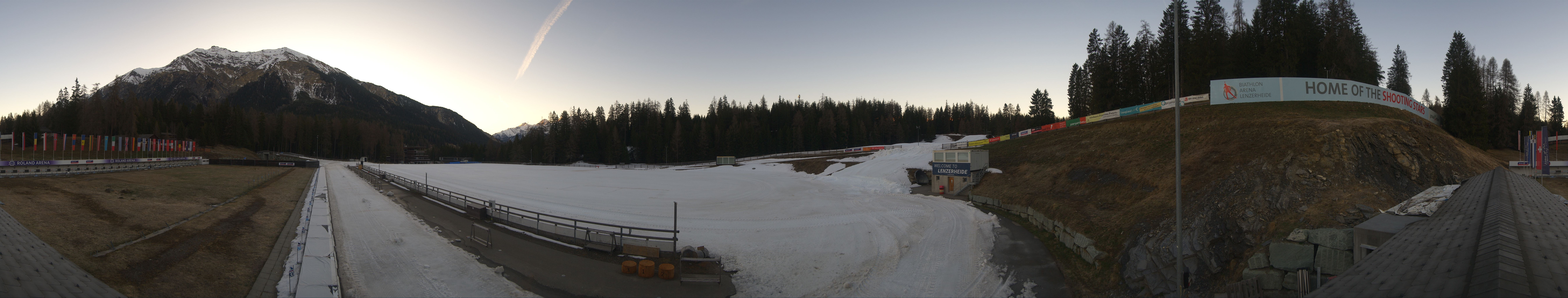 Archiv Foto Webcam Lenzerheide Biathlon Arena