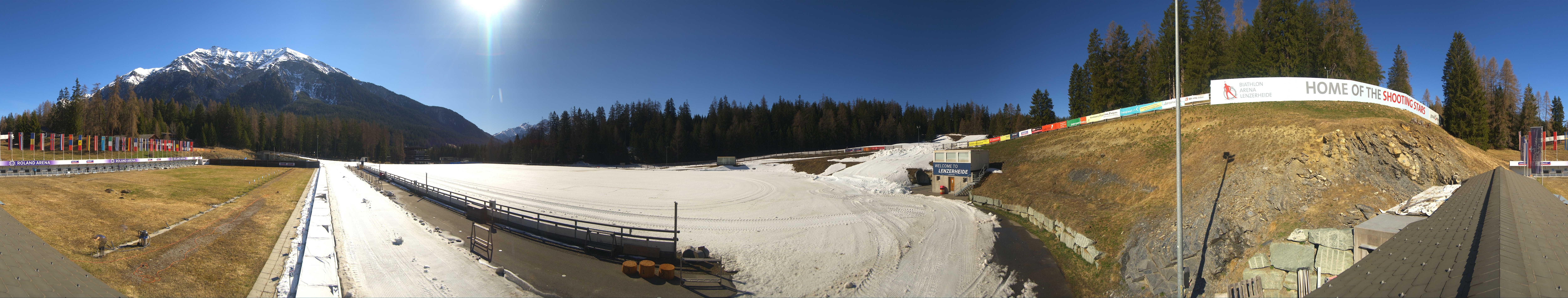 Archiv Foto Webcam Lenzerheide Biathlon Arena