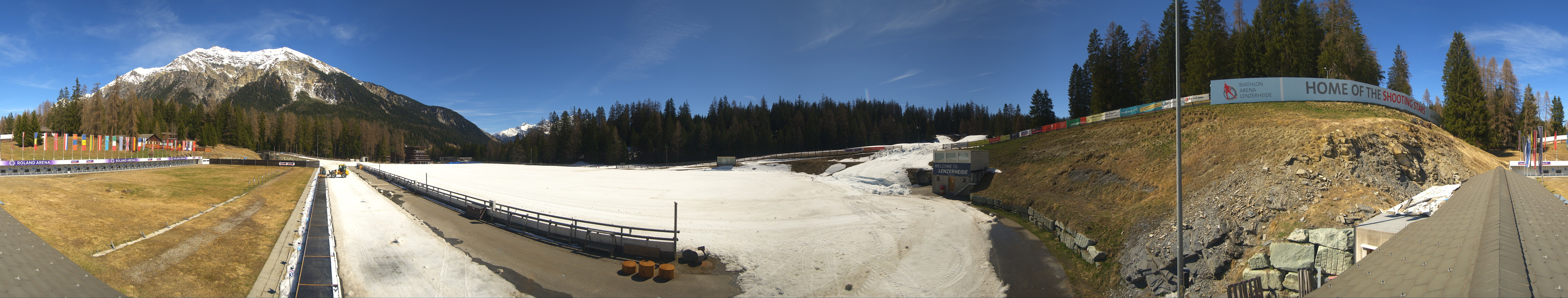 Archiv Foto Webcam Lenzerheide Biathlon Arena
