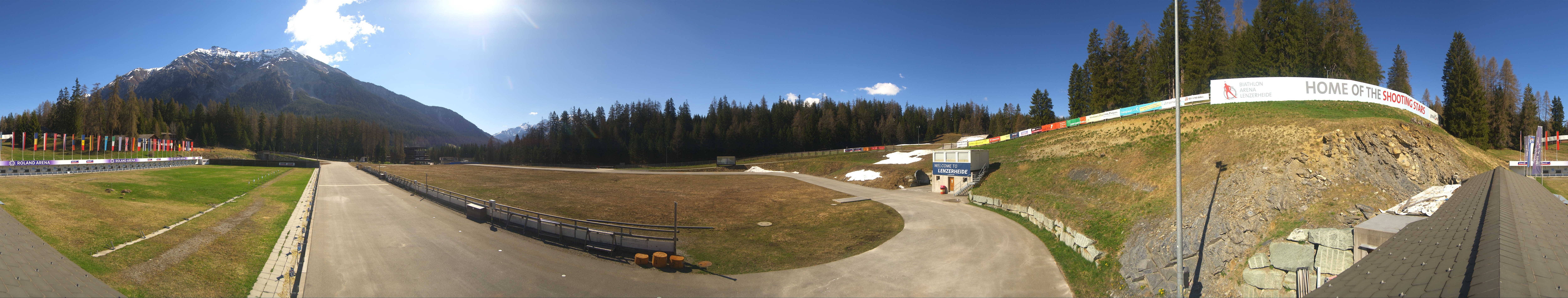 Archiv Foto Webcam Lenzerheide Biathlon Arena