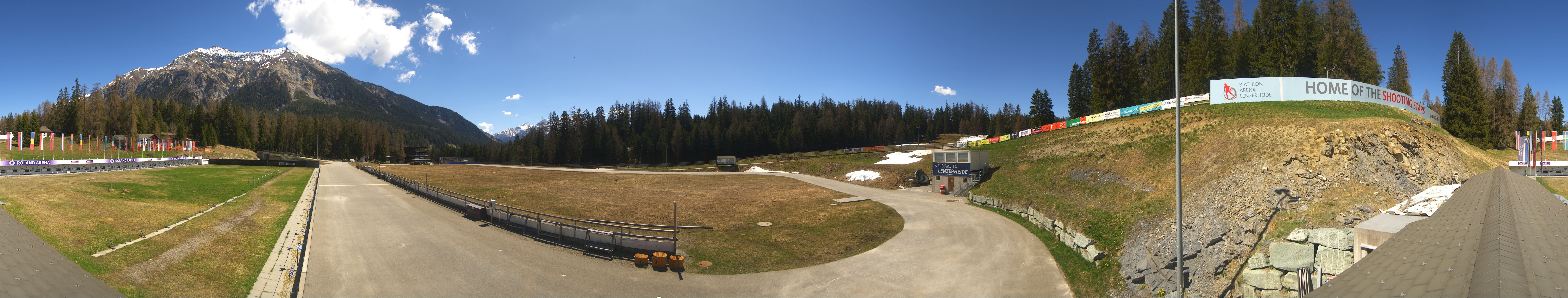 Archiv Foto Webcam Lenzerheide Biathlon Arena