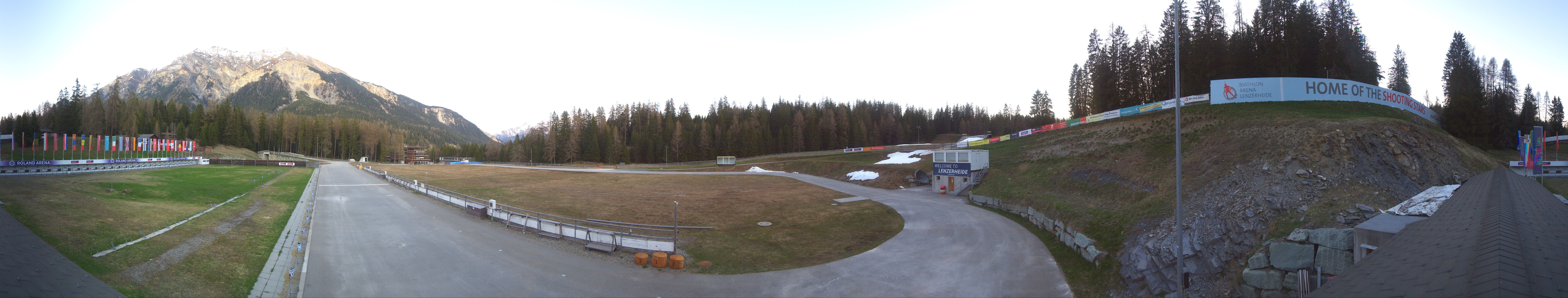 Archiv Foto Webcam Lenzerheide Biathlon Arena