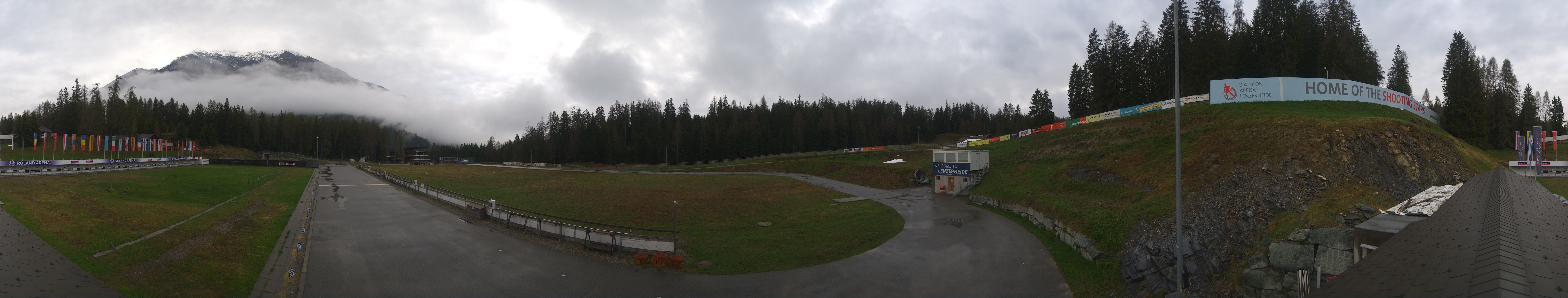 Archiv Foto Webcam Lenzerheide Biathlon Arena