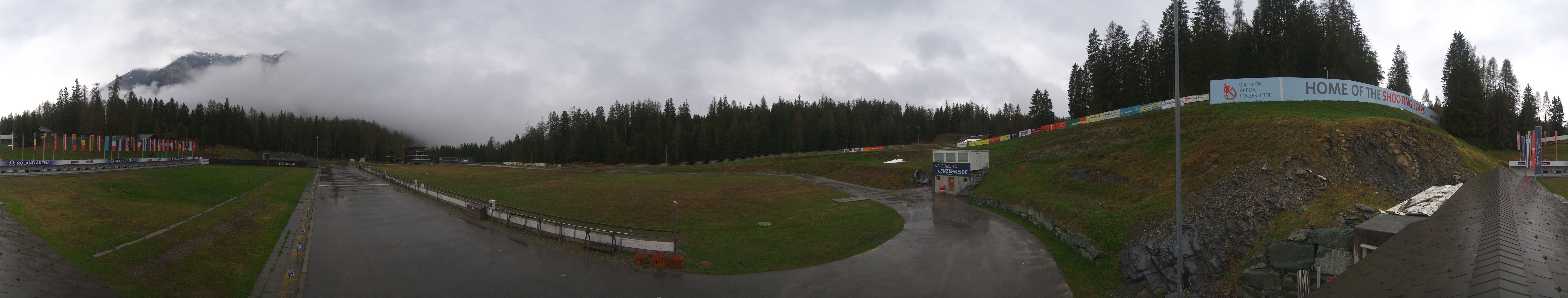 Archiv Foto Webcam Lenzerheide Biathlon Arena