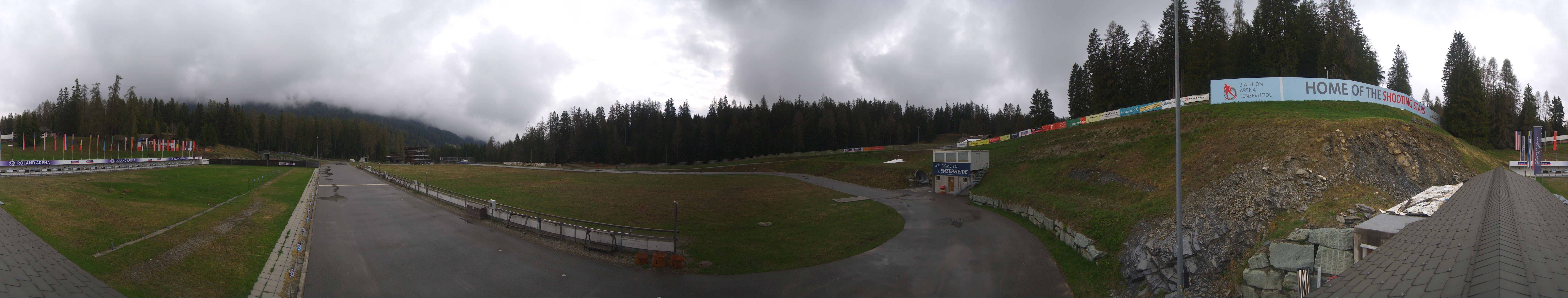 Archiv Foto Webcam Lenzerheide Biathlon Arena