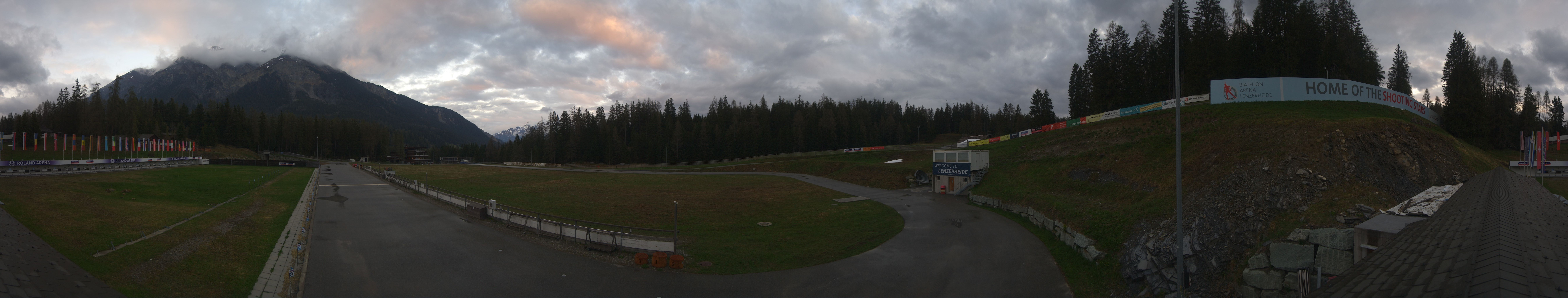Archiv Foto Webcam Lenzerheide Biathlon Arena