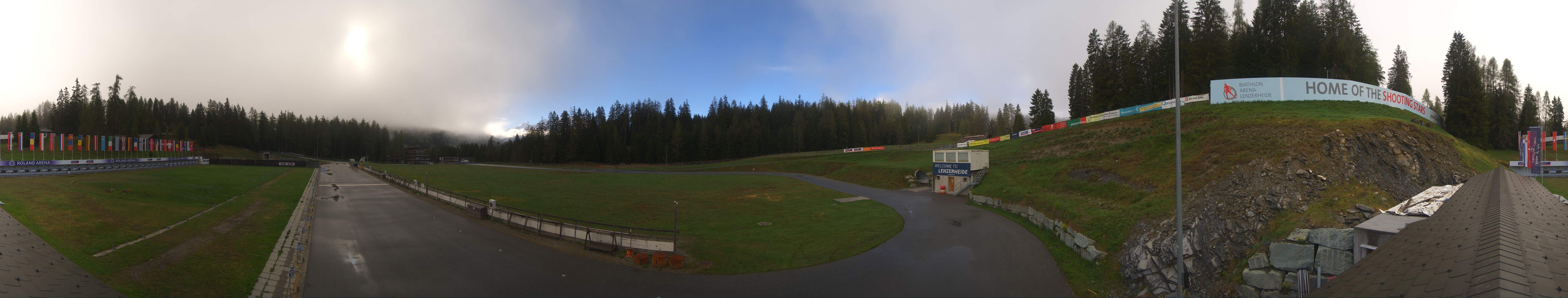 Archiv Foto Webcam Lenzerheide Biathlon Arena