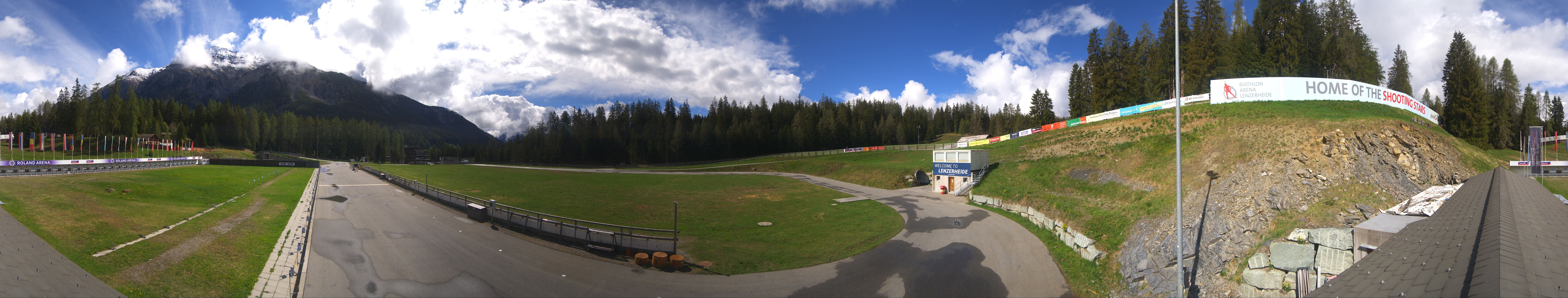 Archiv Foto Webcam Lenzerheide Biathlon Arena
