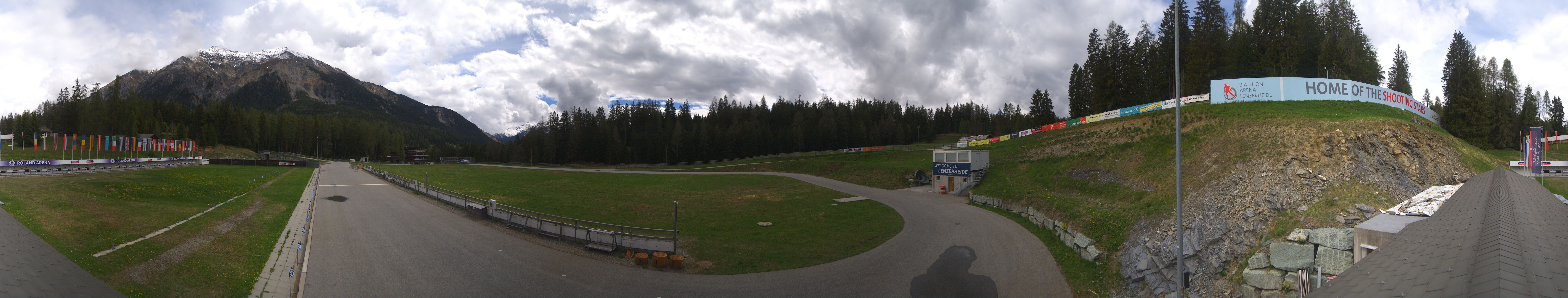 Archiv Foto Webcam Lenzerheide Biathlon Arena