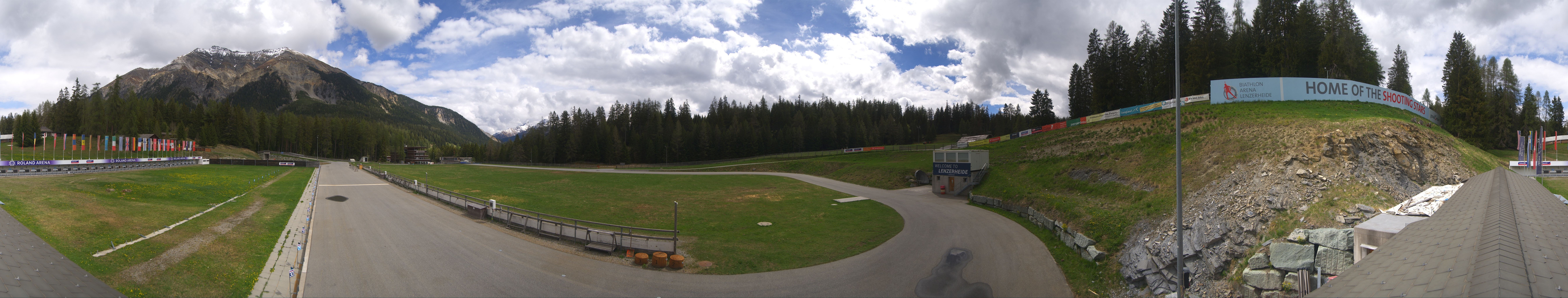Archiv Foto Webcam Lenzerheide Biathlon Arena