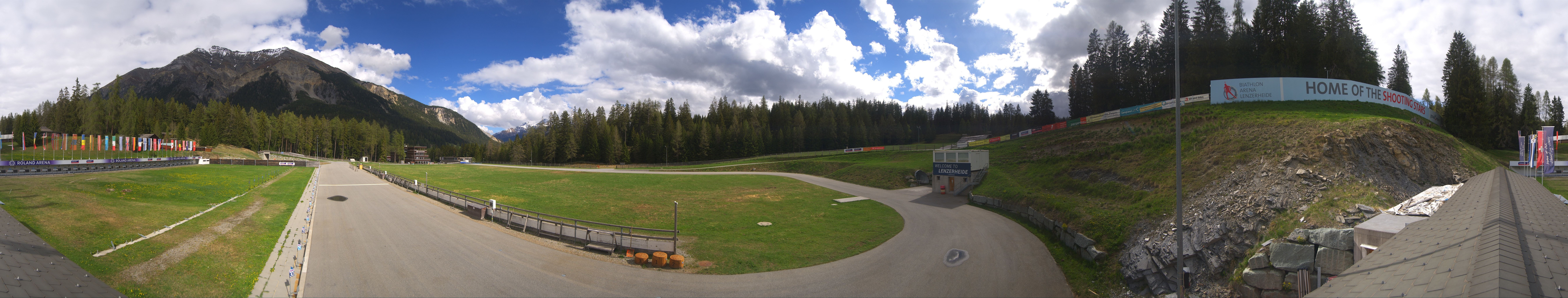 Archiv Foto Webcam Lenzerheide Biathlon Arena
