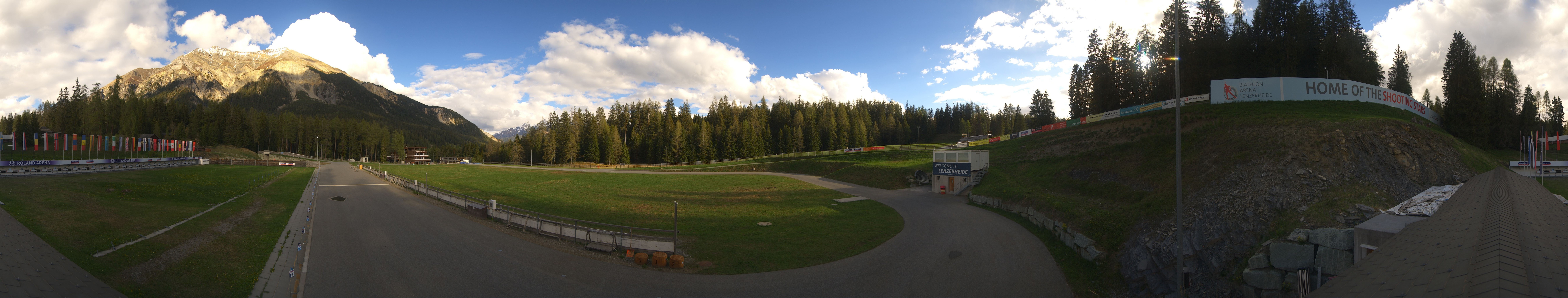 Archiv Foto Webcam Lenzerheide Biathlon Arena