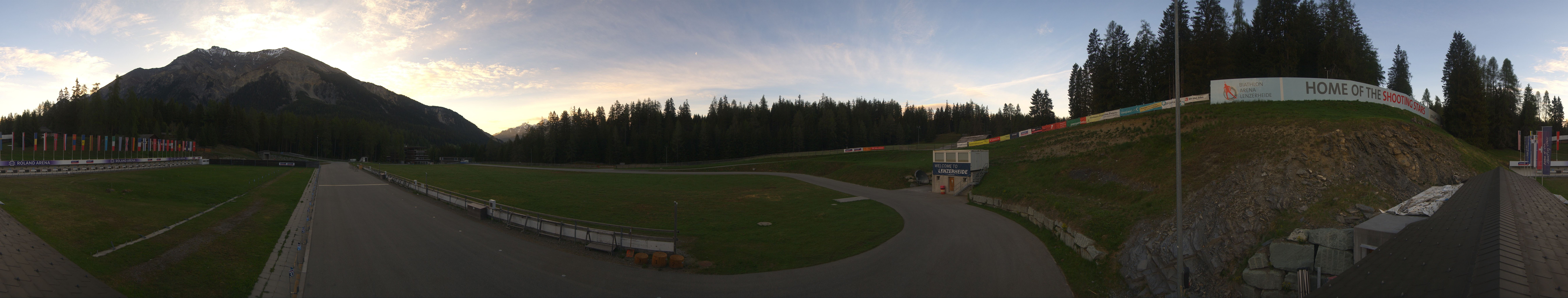 Archiv Foto Webcam Lenzerheide Biathlon Arena