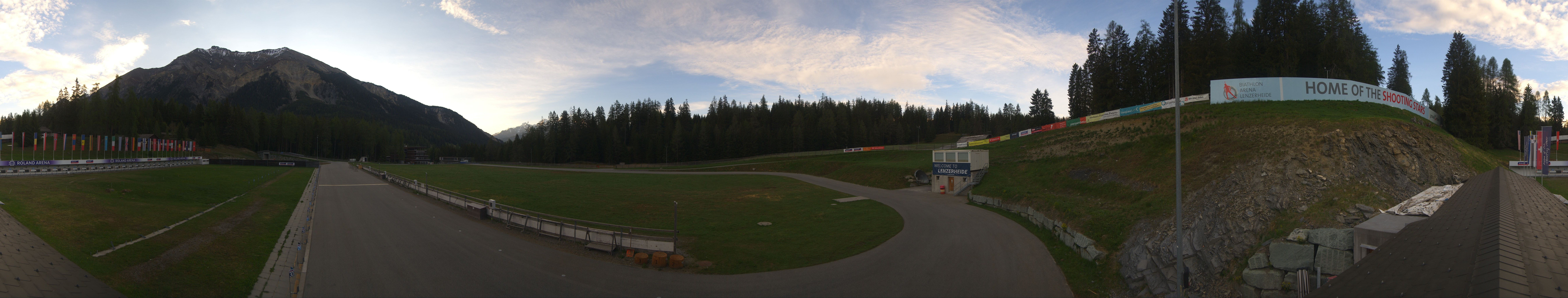 Archiv Foto Webcam Lenzerheide Biathlon Arena