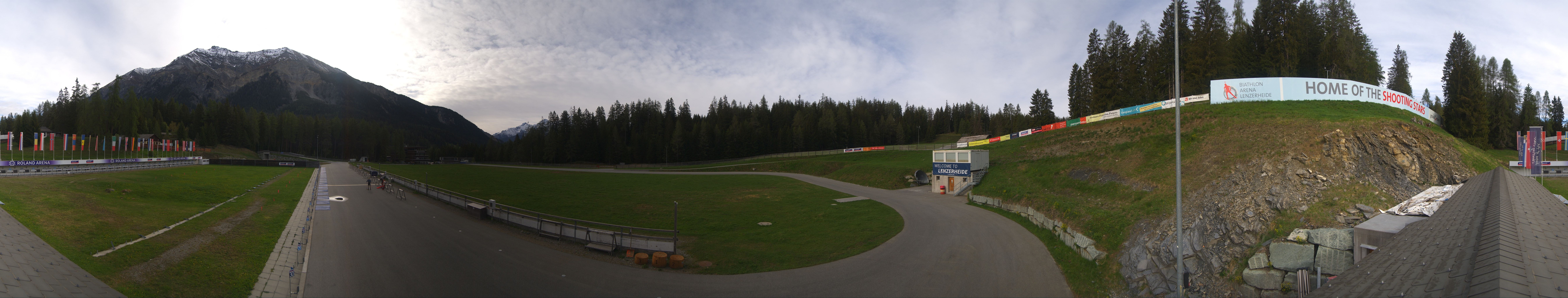 Archiv Foto Webcam Lenzerheide Biathlon Arena