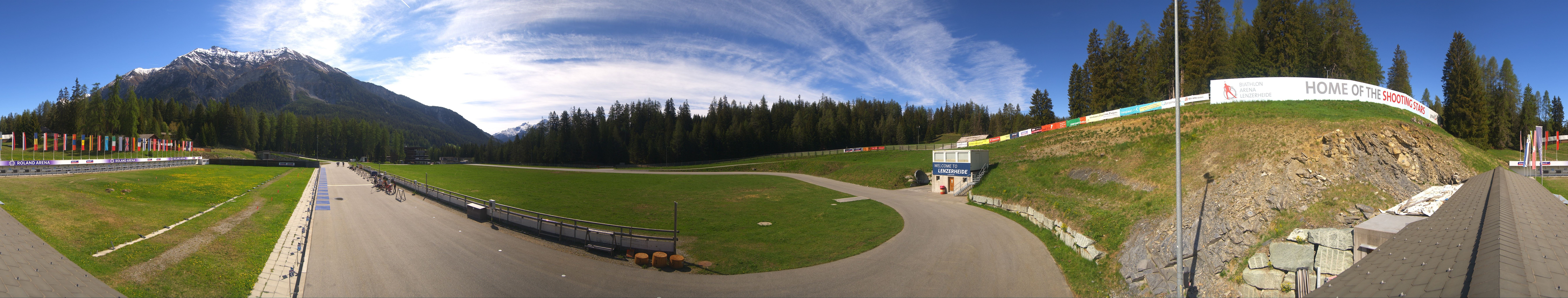 Archiv Foto Webcam Lenzerheide Biathlon Arena