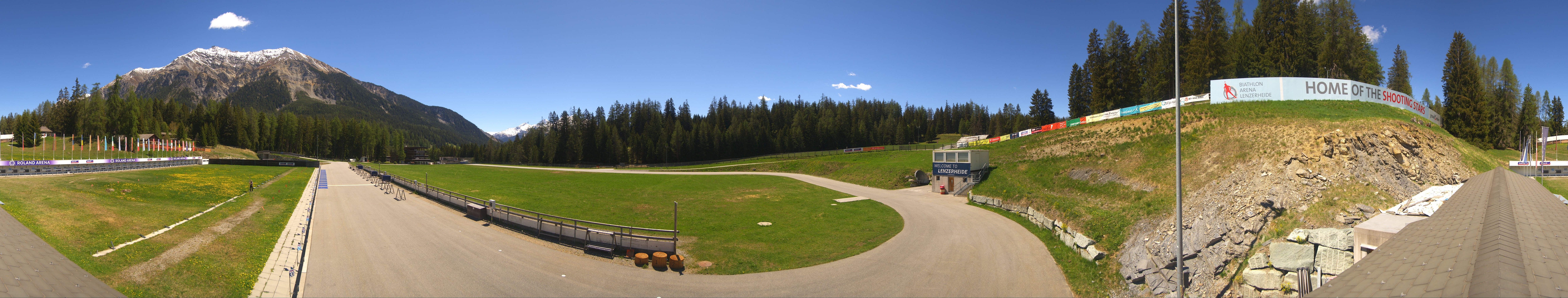 Archiv Foto Webcam Lenzerheide Biathlon Arena