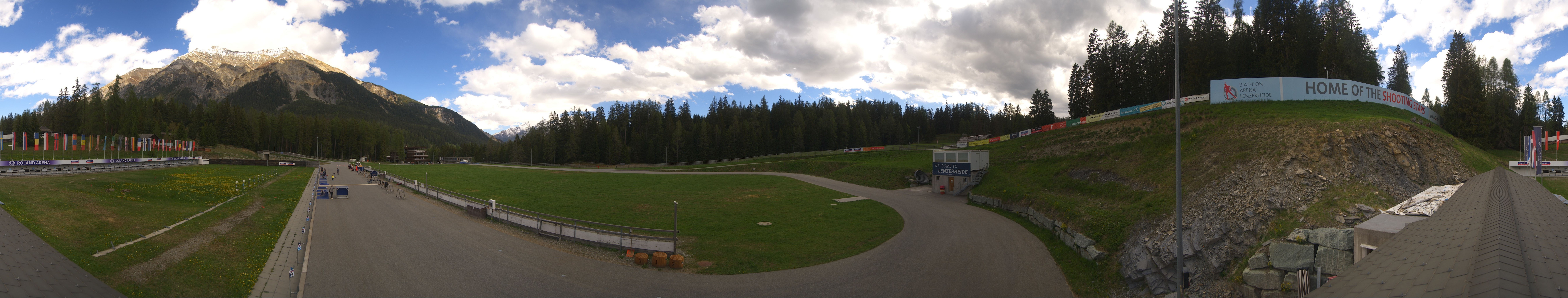 Archiv Foto Webcam Lenzerheide Biathlon Arena