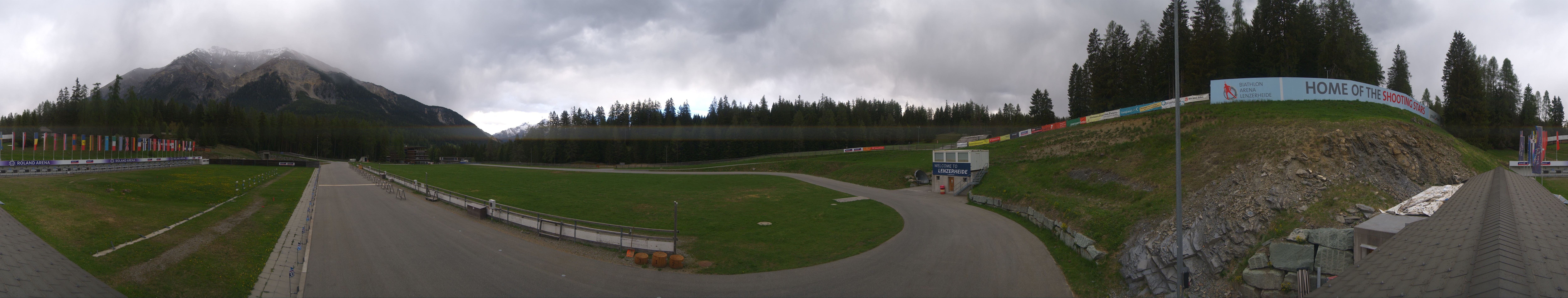 Archiv Foto Webcam Lenzerheide Biathlon Arena