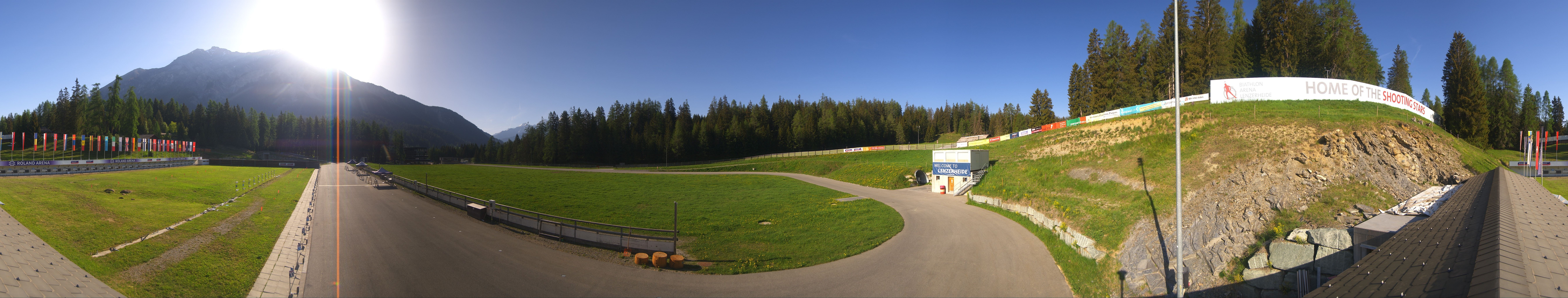 Archiv Foto Webcam Lenzerheide Biathlon Arena
