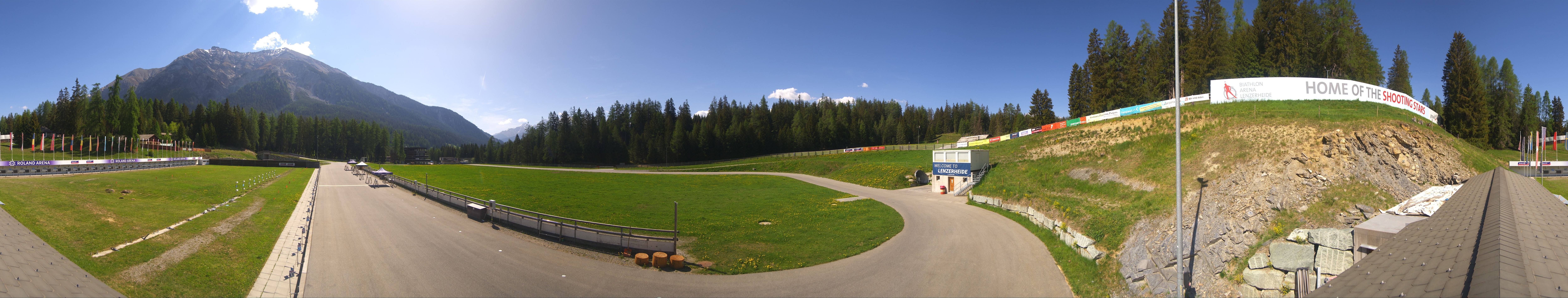 Archiv Foto Webcam Lenzerheide Biathlon Arena