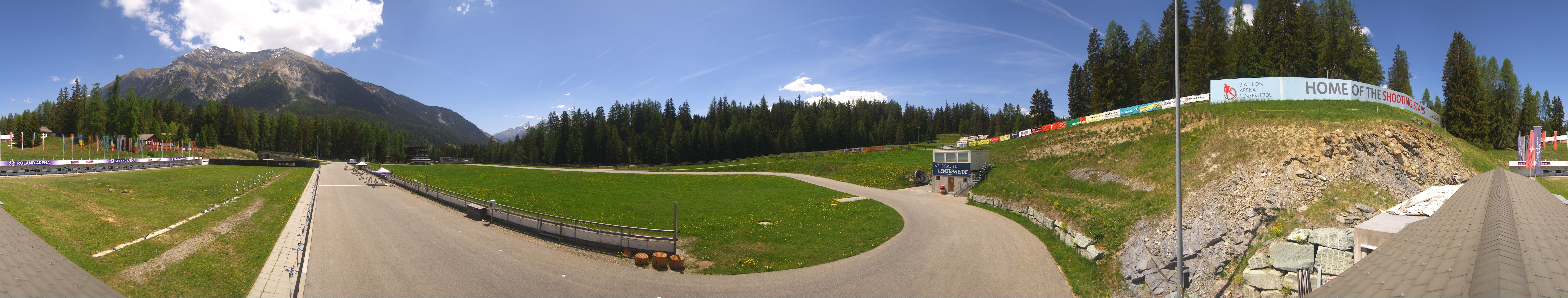 Archiv Foto Webcam Lenzerheide Biathlon Arena