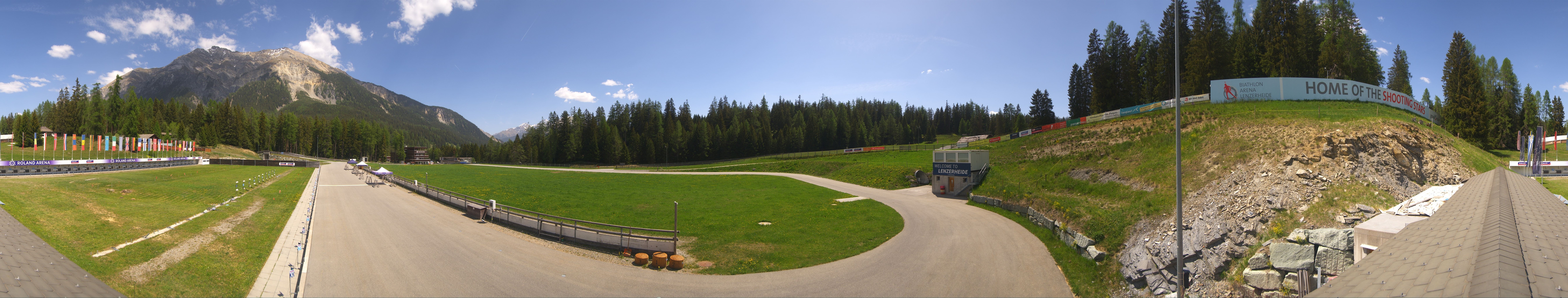 Archiv Foto Webcam Lenzerheide Biathlon Arena