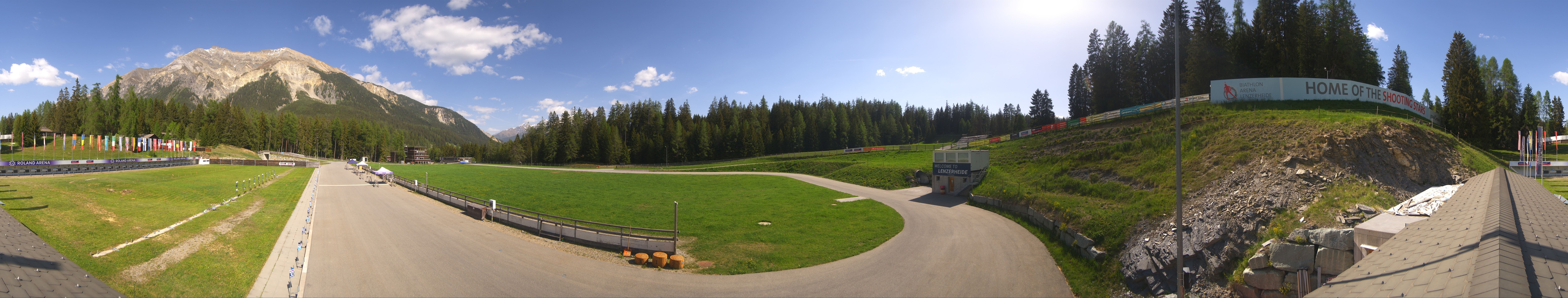 Archiv Foto Webcam Lenzerheide Biathlon Arena