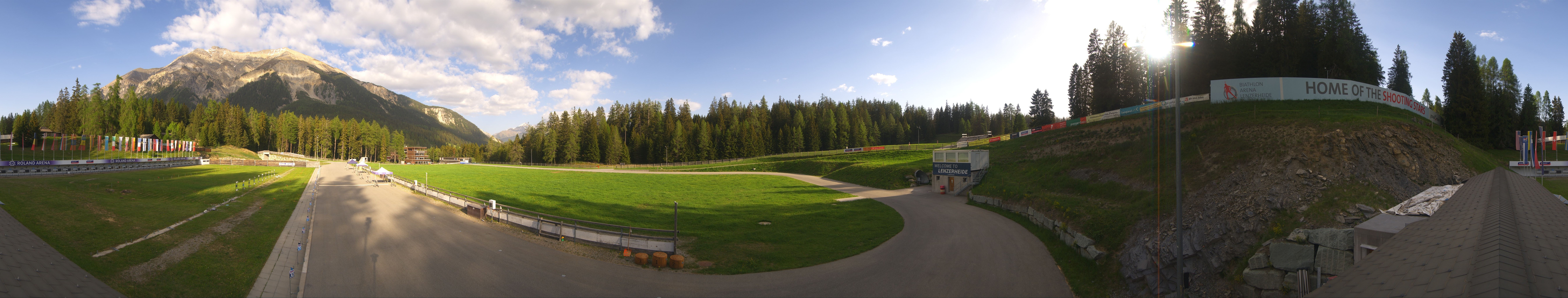 Archiv Foto Webcam Lenzerheide Biathlon Arena