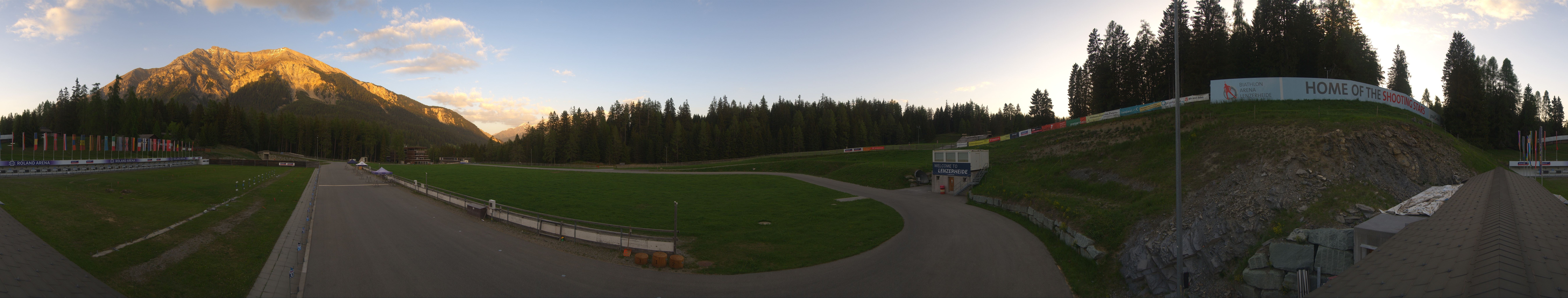 Archiv Foto Webcam Lenzerheide Biathlon Arena