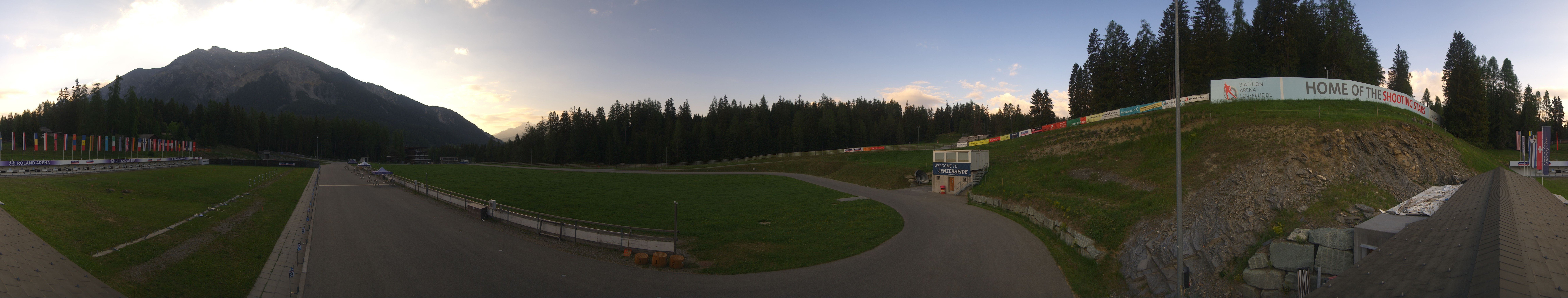 Archiv Foto Webcam Lenzerheide Biathlon Arena