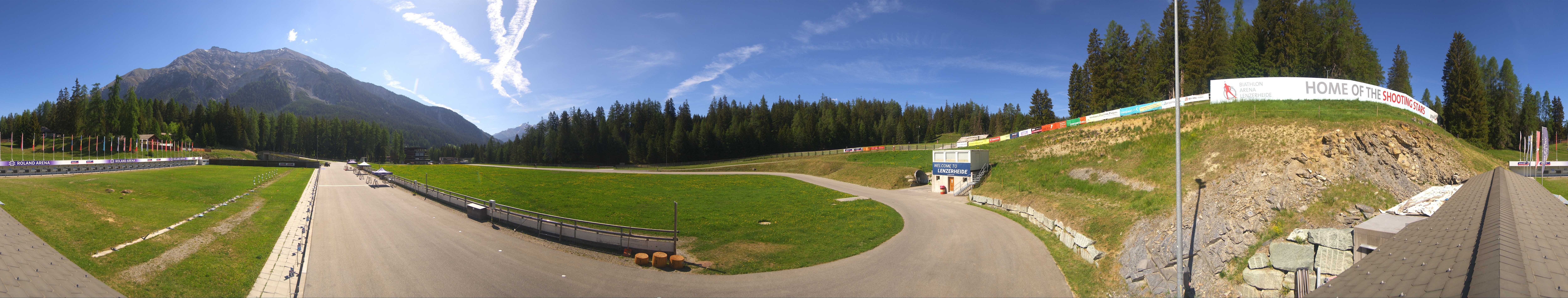 Archiv Foto Webcam Lenzerheide Biathlon Arena