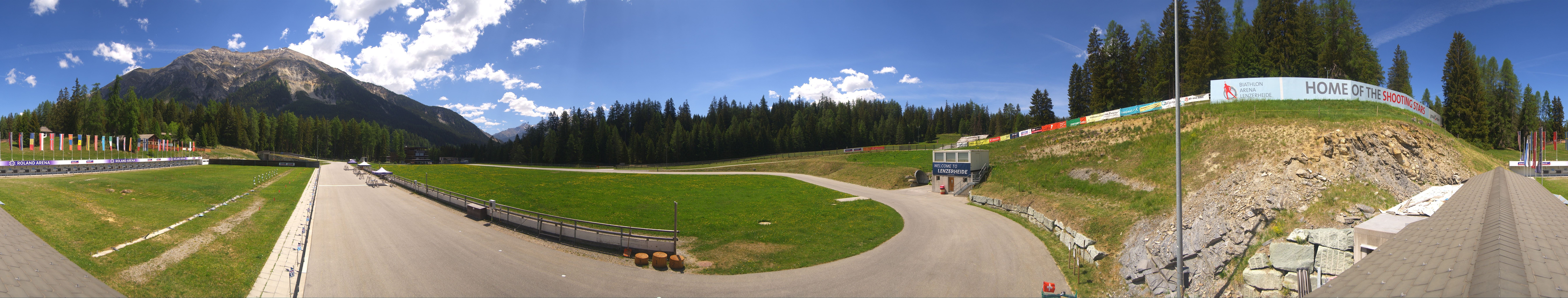 Archiv Foto Webcam Lenzerheide Biathlon Arena