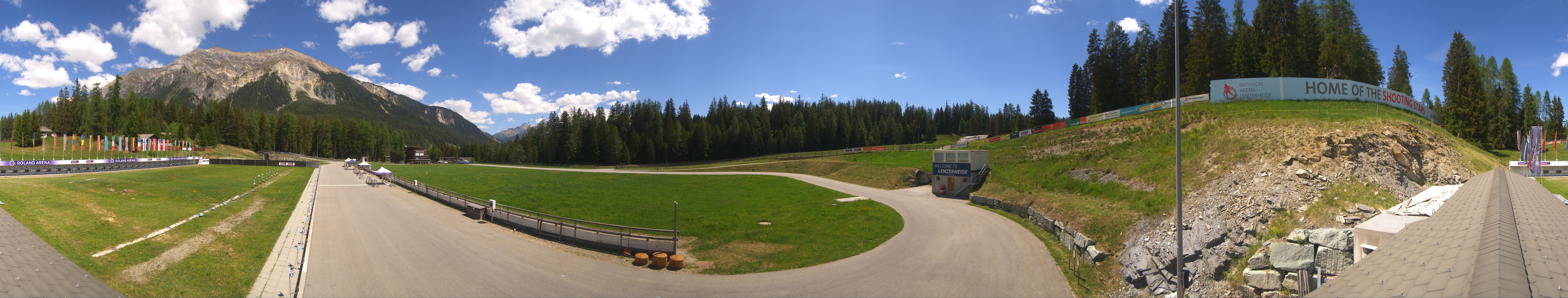 Archiv Foto Webcam Lenzerheide Biathlon Arena