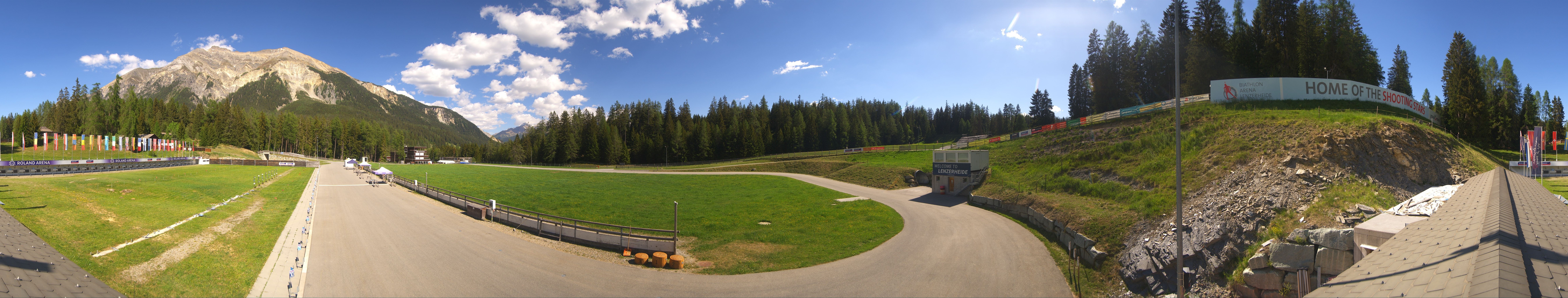 Archiv Foto Webcam Lenzerheide Biathlon Arena
