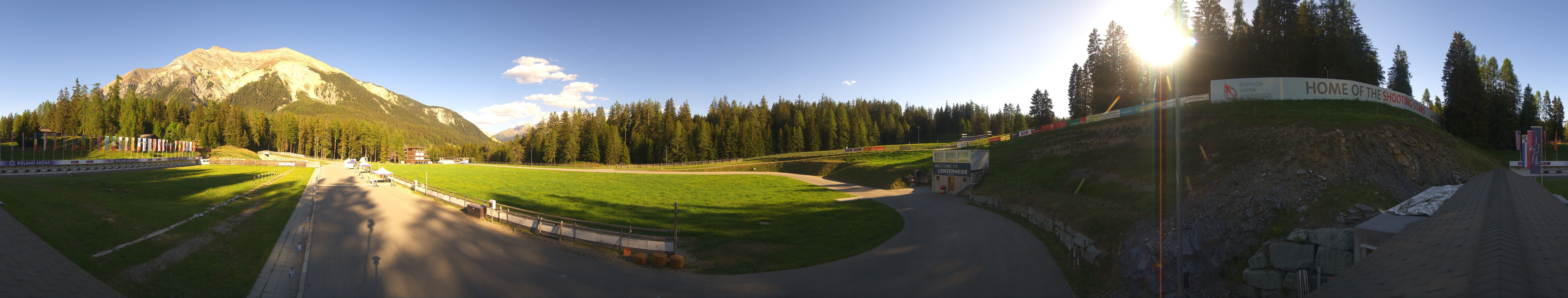 Archiv Foto Webcam Lenzerheide Biathlon Arena