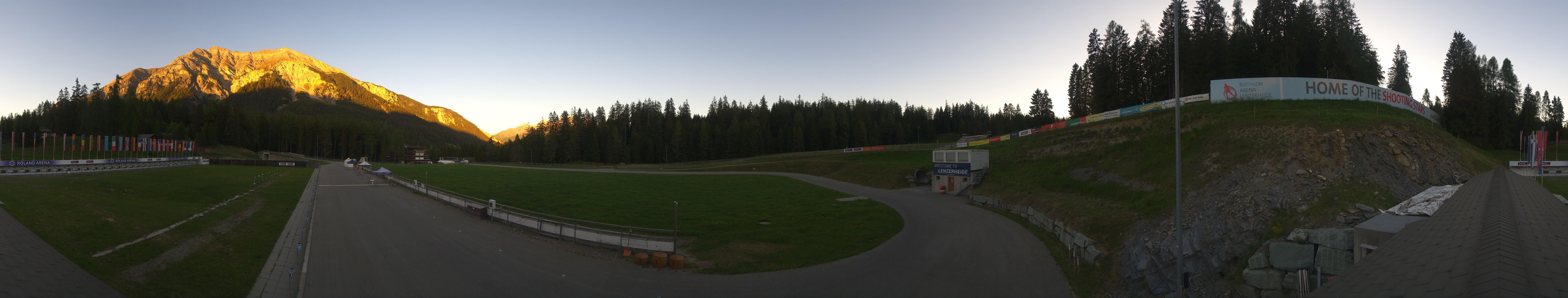 Archiv Foto Webcam Lenzerheide Biathlon Arena
