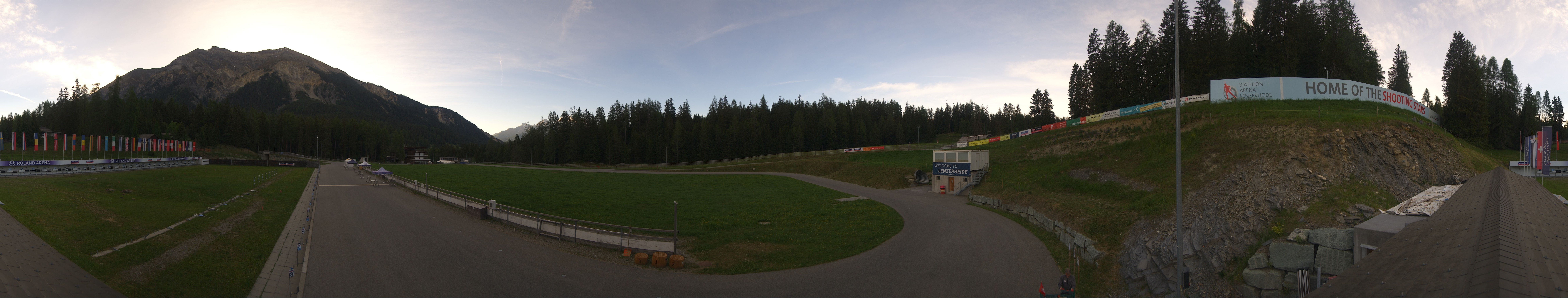 Archiv Foto Webcam Lenzerheide Biathlon Arena