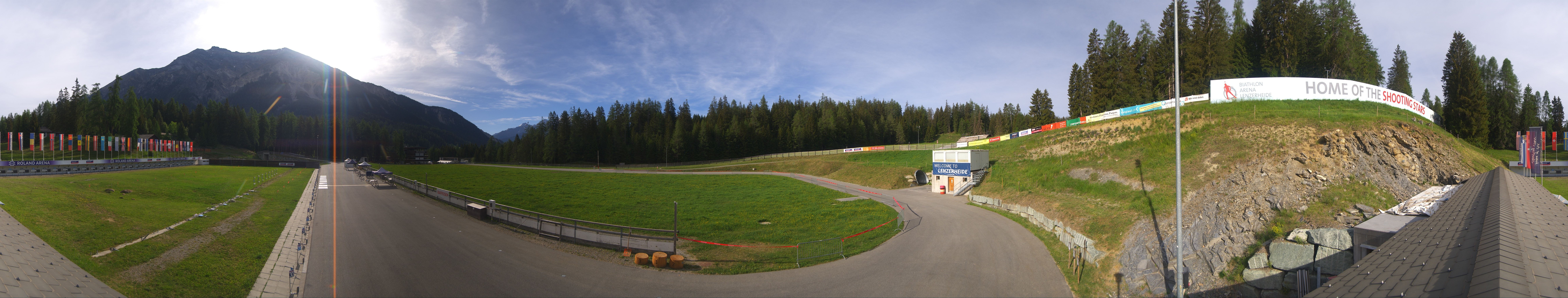 Archiv Foto Webcam Lenzerheide Biathlon Arena