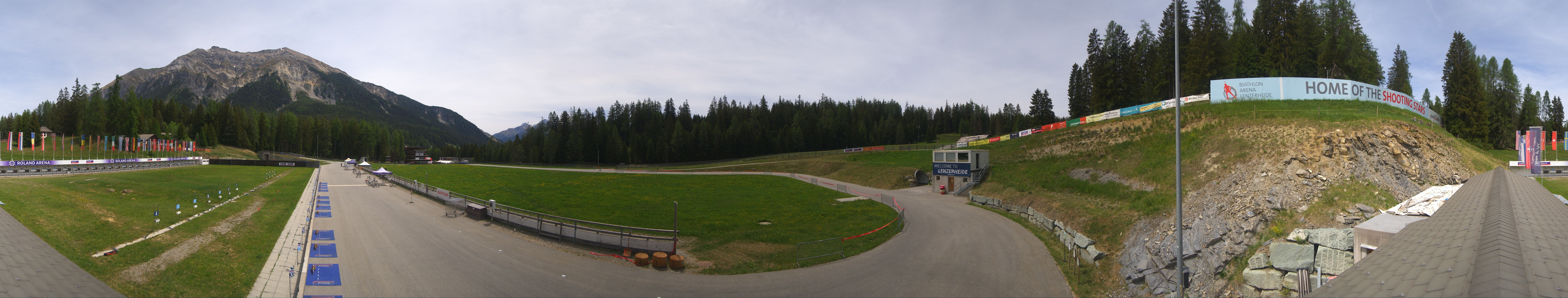 Archiv Foto Webcam Lenzerheide Biathlon Arena