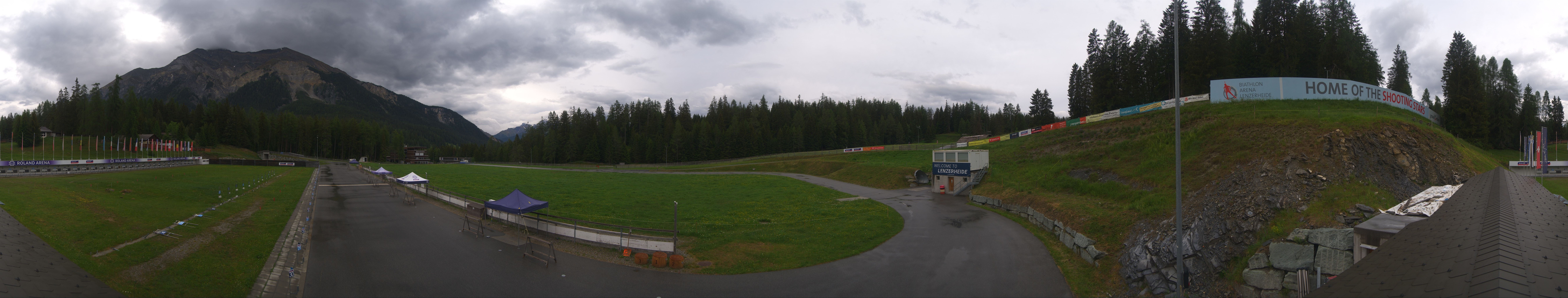 Archiv Foto Webcam Lenzerheide Biathlon Arena