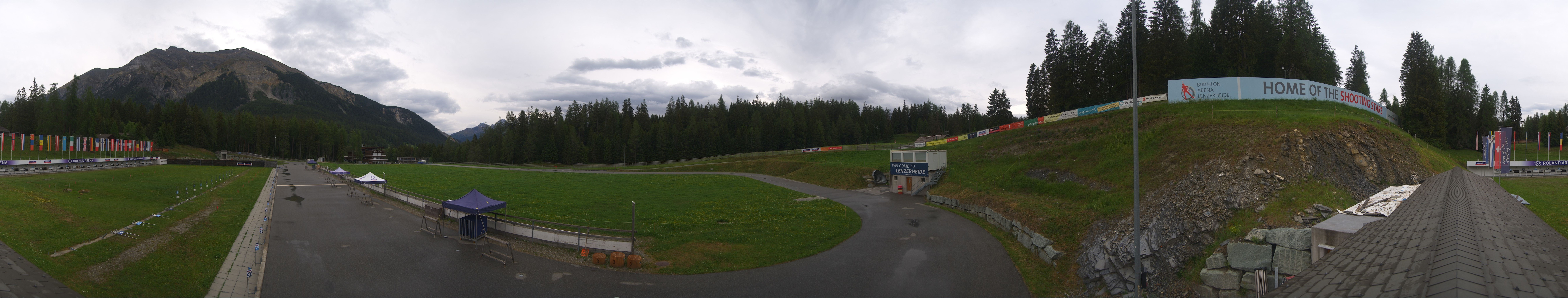 Archiv Foto Webcam Lenzerheide Biathlon Arena