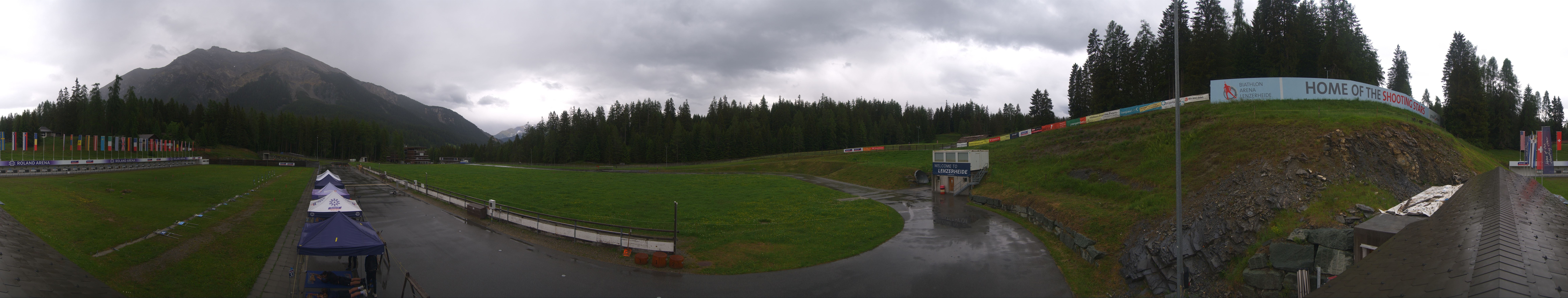 Archiv Foto Webcam Lenzerheide Biathlon Arena