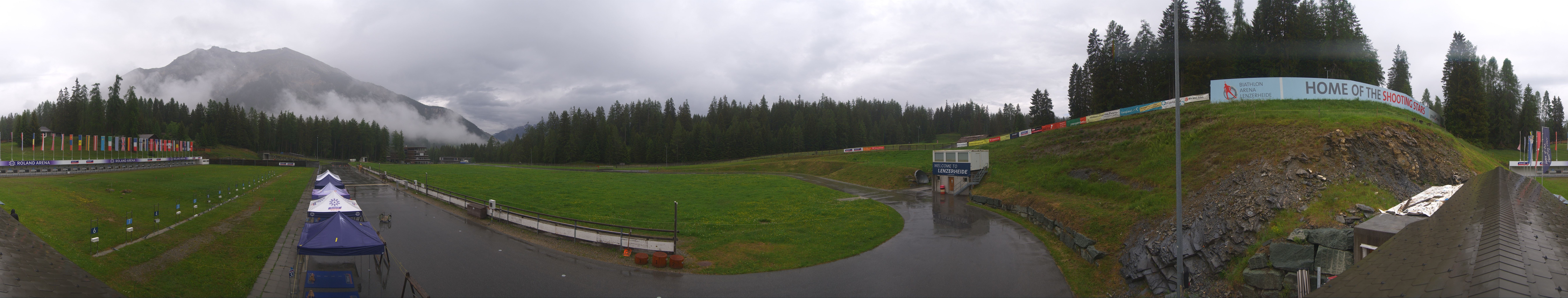 Archiv Foto Webcam Lenzerheide Biathlon Arena