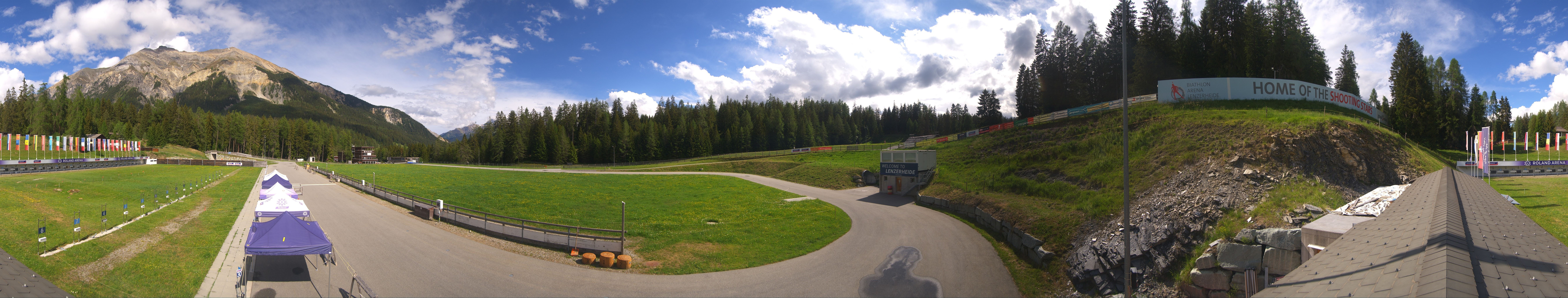 Archiv Foto Webcam Lenzerheide Biathlon Arena