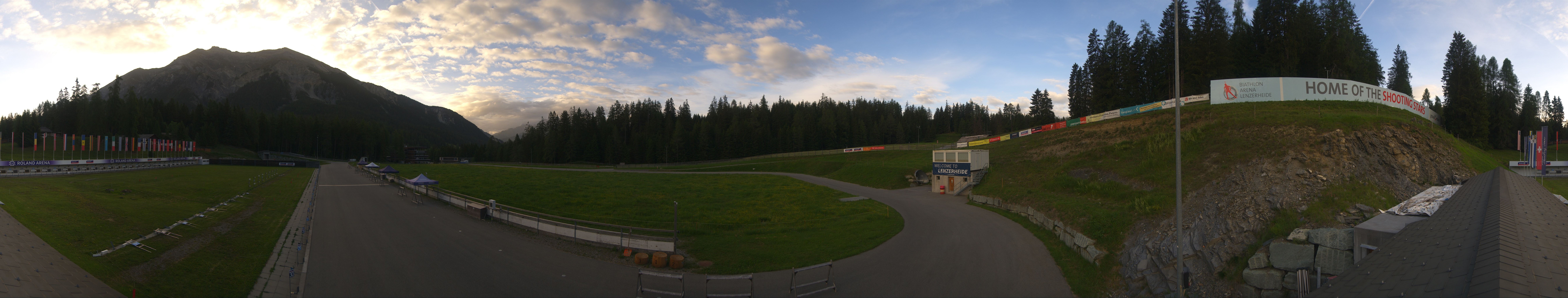 Archiv Foto Webcam Lenzerheide Biathlon Arena