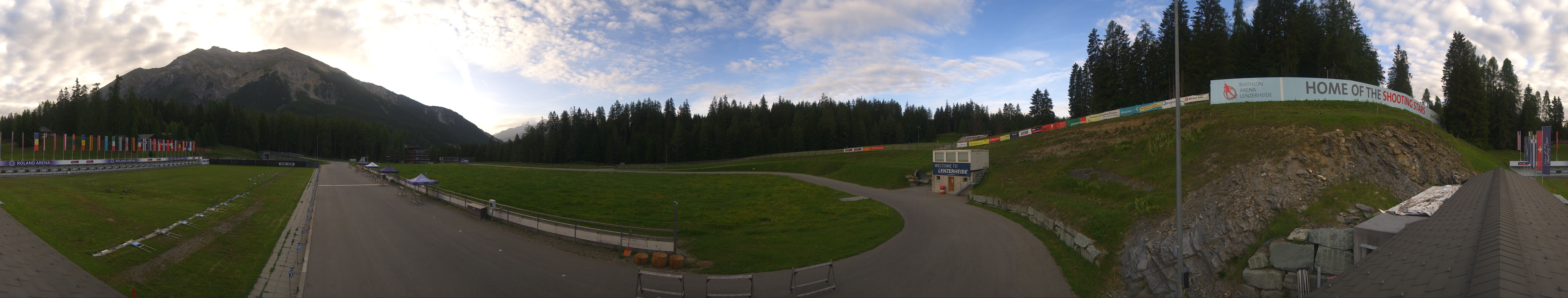 Archiv Foto Webcam Lenzerheide Biathlon Arena